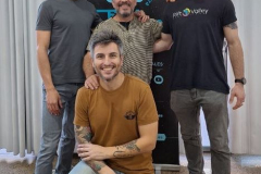 Juan Miñano, David Fernández y Ediardo L de Boer